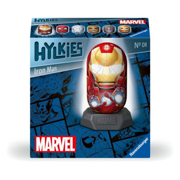Ravensburger - Puzzle 3D Hylkies Marvel Iron man 54 piese - RVS3D01157
