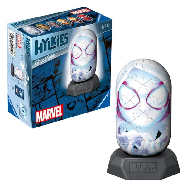 Ravensburger - Puzzle 3D Hylkies Marvel Ghost Spider 54 piese - RVS3D01159