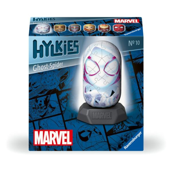 Ravensburger - Puzzle 3D Hylkies Marvel Ghost Spider 54 piese - RVS3D01159