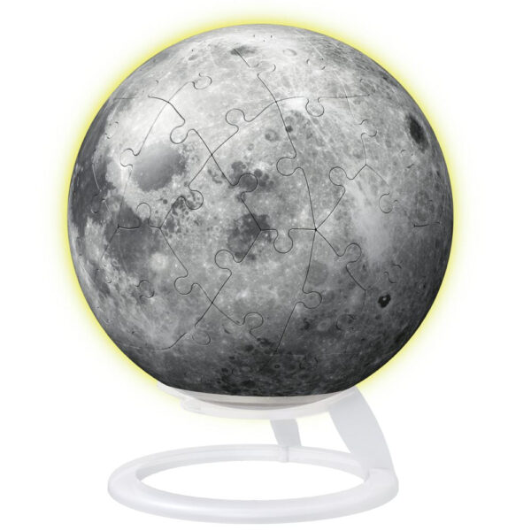 Ravensburger - Puzzle 3D luna lumineaza in intuneric 72 piese - RVS3D11586