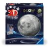 Ravensburger - Puzzle 3D luna lumineaza in intuneric 72 piese - RVS3D11586