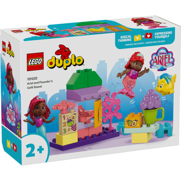 LEGO DUPLO - Chioscul cu cafea al lui Ariel si Flounder 10420, 22 piese