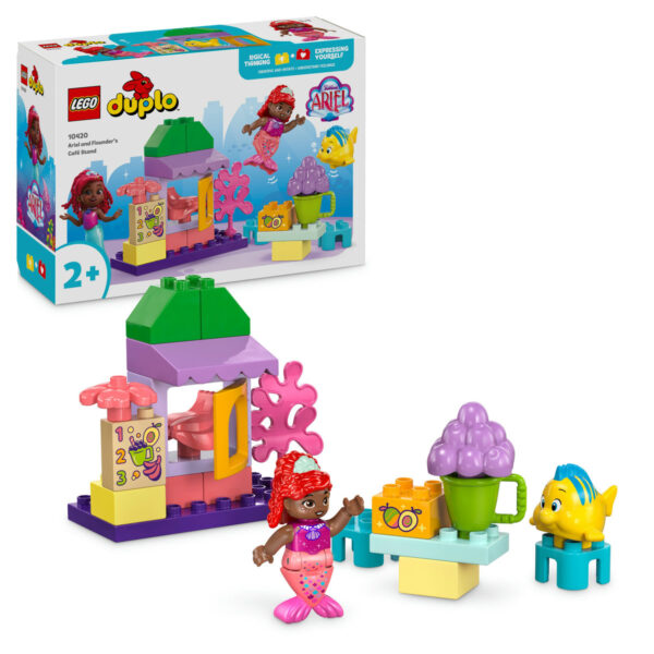 LEGO DUPLO - Chioscul cu cafea al lui Ariel si Flounder 10420, 22 piese