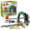 LEGO DUPLO - Set de extindere Tunel cu sine de cale ferata 10425, 20 piese