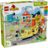 LEGO DUPLO - Tren  comunitar interactiv 10428, 103 piese