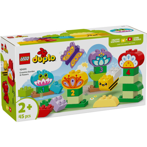 LEGO DUPLO - Gradina si flori creative 10444, 45 piese