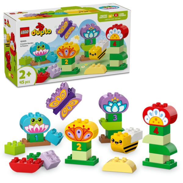 LEGO DUPLO - Gradina si flori creative 10444, 45 piese