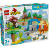 LEGO DUPLO - Familii de animale salbatice 3 în 1 10446, 92 piese
