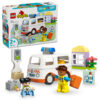 LEGO DUPLO - Ambulanta si sofer 10447, 19 piese