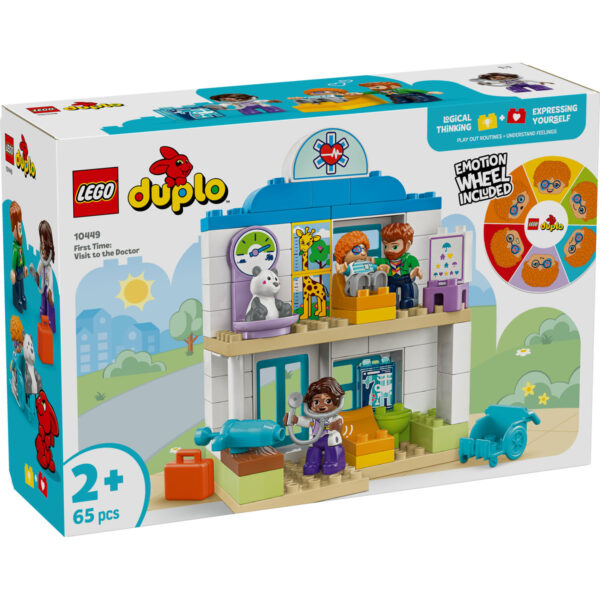 LEGO DUPLO - Prima vizita la doctor 10449, 65 piese