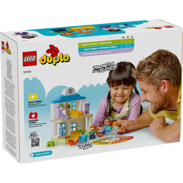 LEGO DUPLO - Prima vizita la doctor 10449, 65 piese