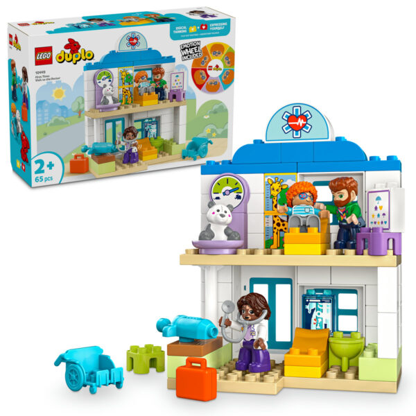 LEGO DUPLO - Prima vizita la doctor 10449, 65 piese