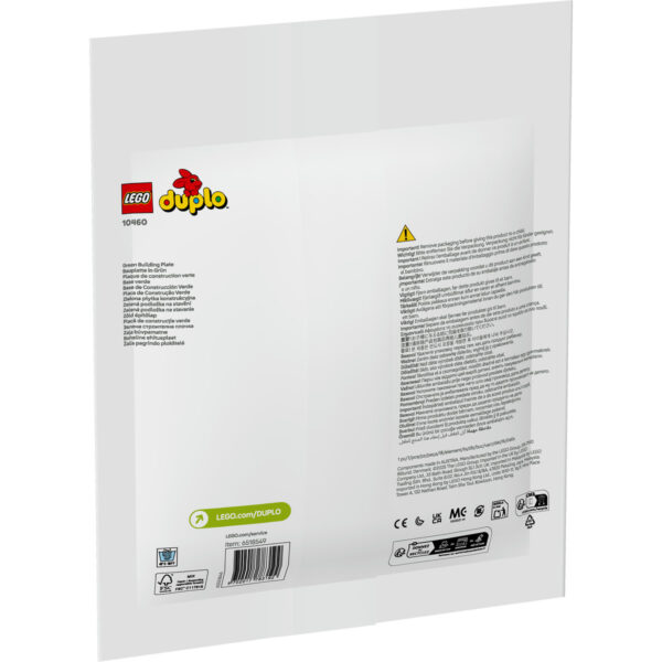 LEGO DUPLO - Placa de constructie verde 10460, 1 piese