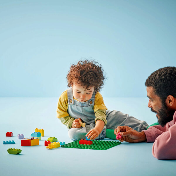 LEGO DUPLO - Placa de constructie verde 10460, 1 piese