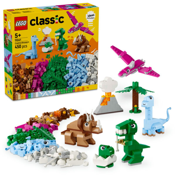 11041-lego-classic LEGO Classic - Dinozauri creativi 11041, 450 piese