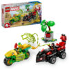 LEGO DUPLO - Spin si Electro în dino-vehicule 11198, 124 piese