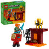 LEGO Minecraft - Batalie deasupra lavei în Nether 21266, 99 piese