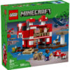 LEGO Minecraft - Casa Mooshroom 21270, 500 piese