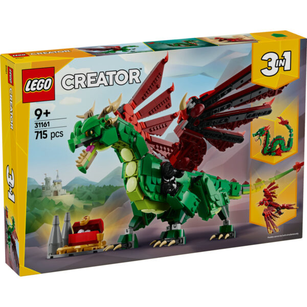 LEGO Creator - Dragon medieval 31161, 715 piese