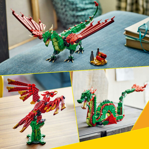 LEGO Creator - Dragon medieval 31161, 715 piese