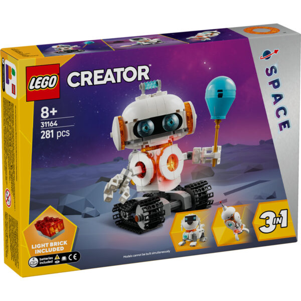 LEGO Creator - Robot spatial 31164, 281 piese