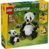 LEGO Creator - Animale salbatice: Familia de ursi panda 31165, 626 piese