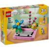 LEGO Creator - Masina de scris cu flori 31169, 363 piese