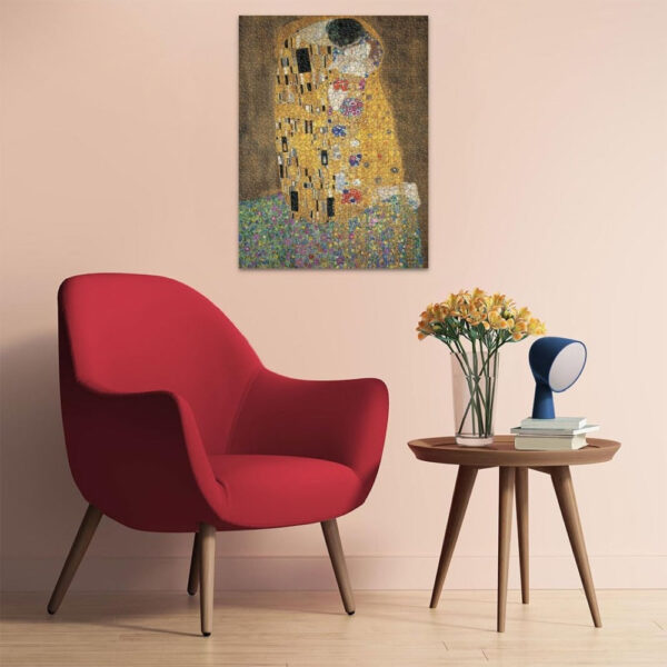 Ravensburger - Puzzle Klimt Sarutul 1500 piese design nou - RVSPA00080