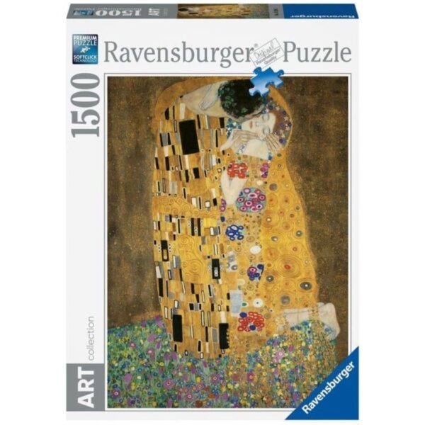 Ravensburger - Puzzle Klimt Sarutul 1500 piese design nou - RVSPA00080