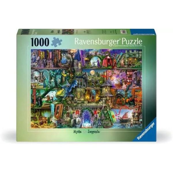 Ravensburger - Puzzle legende si mituri 1000 piese design nou - RVSPA00089