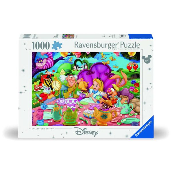 Ravensburger - Puzzle Disney Alice in tara minunilor 1000 piese design nou - RVSPA00109