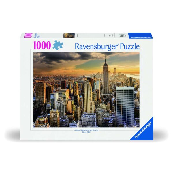 Ravensburger - Puzzle marele New York 1000 piese design nou - RVSPA00668