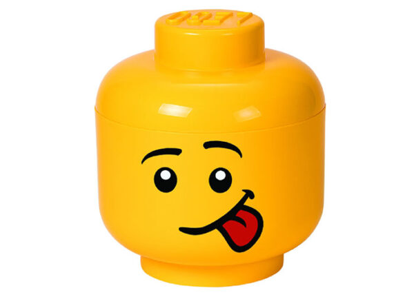 Cutii depozitare - Cutie depozitare L cap minifigurina LEGO - Silly 40320806, 0 piese