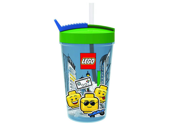 40441724 Recipiente alimentare - Pahar LEGO Iconic cu pai 40441724, 0 piese