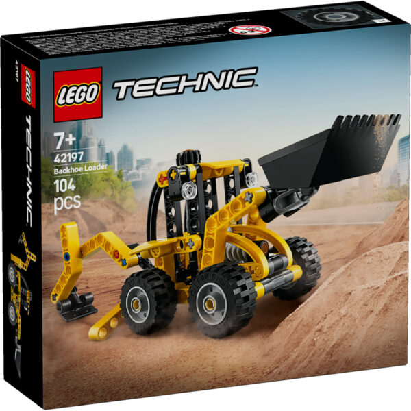 42197-lego-technic-1 LEGO Technic - Buldoexcavator 42197, 104 piese