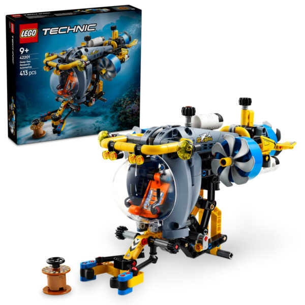 42201-lego-technic LEGO Technic - Submarin de cercetare 42201, 413 piese