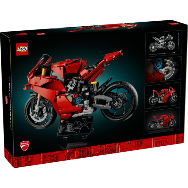 42202-lego-technic-2 LEGO Technic - Motocicleta Ducati Panigale V4 S 42202, 1603 piese