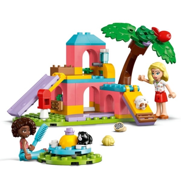 LEGO Friends - Teren de joaca pentru porcusori de Guineea 42640, 86 piese