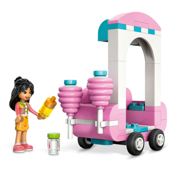 LEGO Friends - Taraba cu vata de zahar si scuter 42643, 110 piese