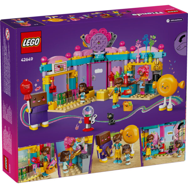 LEGO Friends - Magazinul de dulciuri din orasul Heartlake 42649, 376 piese