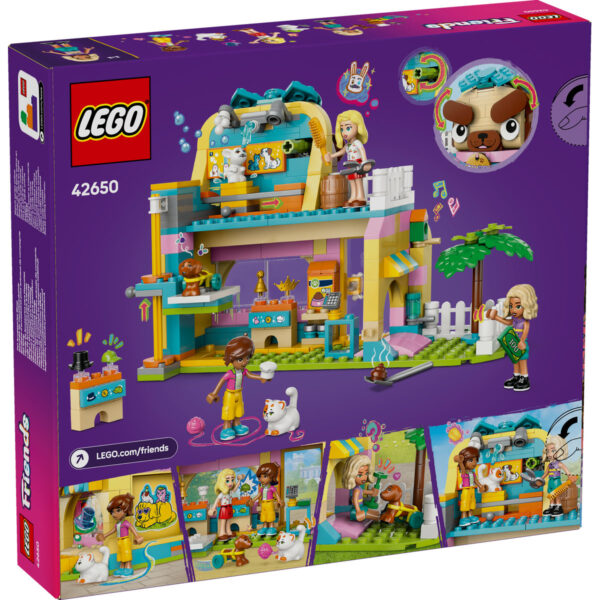 LEGO Friends - Magazin de accesorii pentru animale de companie 42650, 375 piese