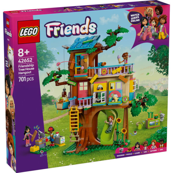 LEGO Friends - Momente cu prietenii la casa din copac 42652, 701 piese