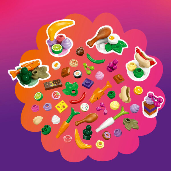 LEGO Friends - Restaurant si scoala de gastronomie 42655, 896 piese