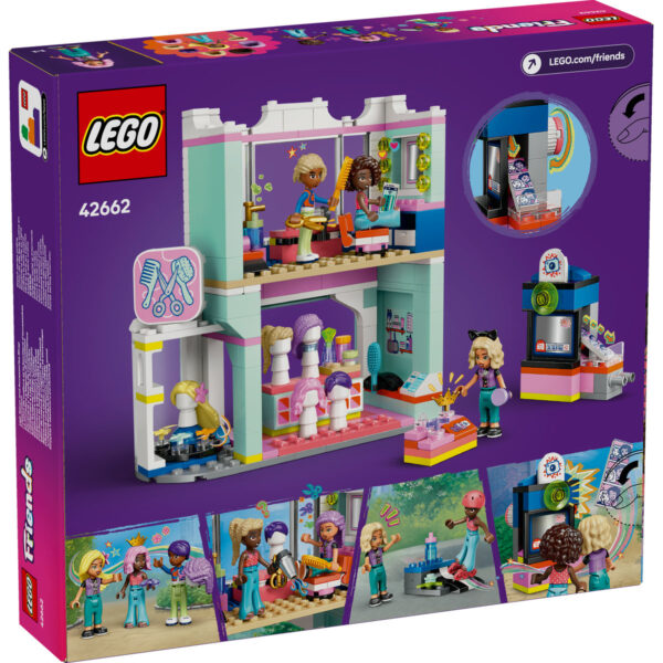LEGO Friends - Salon de coafura si magazin de accesorii 42662, 347 piese