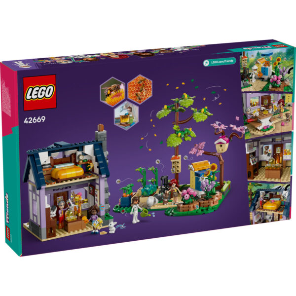 LEGO Friends - Casa apicultorilor si gradina cu flori 42669, 1161 piese