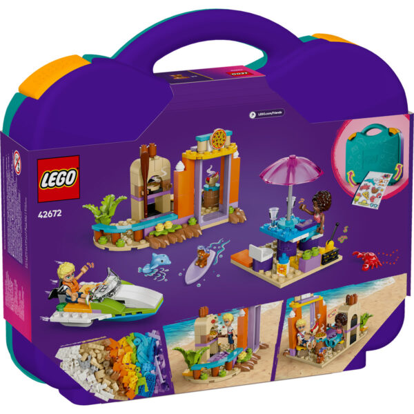 LEGO Friends - Valiza pentru plaja si calatorie 42672, 188 piese