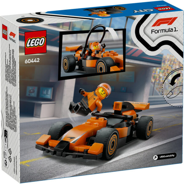 60442-lego-city-2 LEGO City - Pilot F1 cu masina de curse McLaren 60442, 86 piese