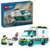 LEGO City - Ambulanta de urgente 60451, 184 piese