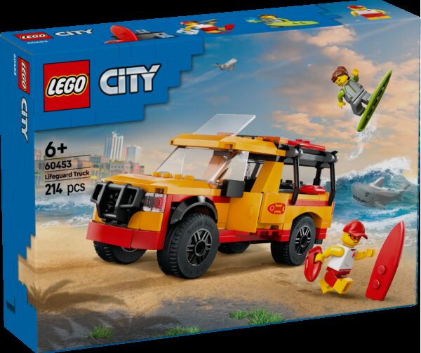 LEGO City - Masina de interventie a salvamarilor 60453, 214 piese