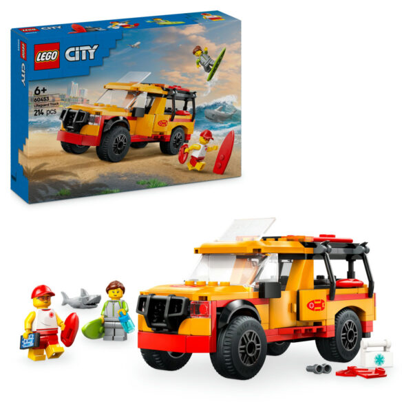 LEGO City - Masina de interventie a salvamarilor 60453, 214 piese